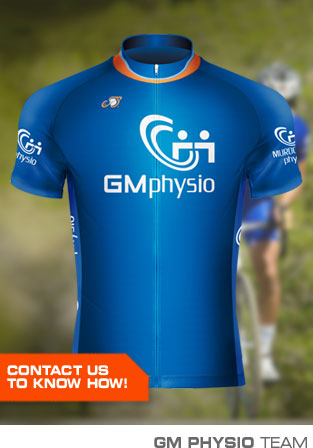 GM Physio Custom Designed Cyclewear